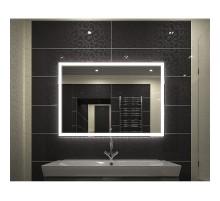 Зеркало Континент Mercury 1000х700 ЗЛП624 с подсветкой с сенсорным выключателем