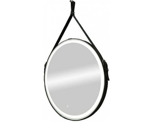 Зеркало Континент Millenium D 650 ЗЛП969 с подсветкой Черное с сенсорным выключателем