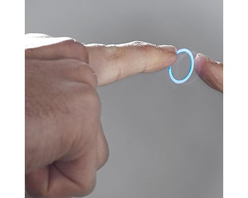 Зеркало Континент Millenium D 650 ЗЛП969 с подсветкой Черное с сенсорным выключателем