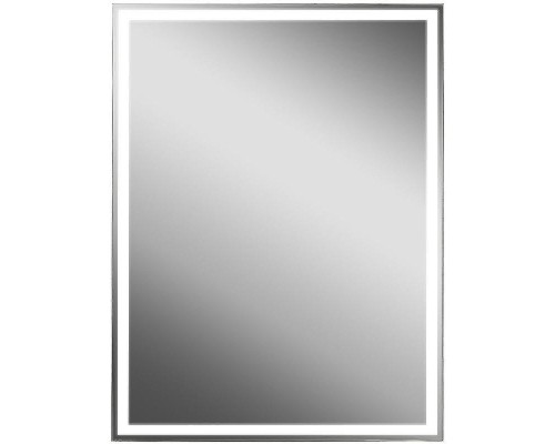 Зеркальный шкаф Континент Mirror Box black Led 60 МВК053 с подсветкой Черный