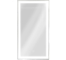 Зеркальный шкаф Континент Mirror Box black Led 35 L МВК063 с подсветкой Черный