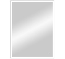 Зеркало Континент Solid 600х800 ЗЛП620 с подсветкой Серебро с сенсорным выключателем