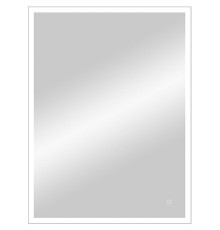 Зеркало Континент Solid 600х800 ЗЛП620 с подсветкой Серебро с сенсорным выключателем
