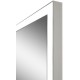 Зеркало Континент Solid 600х800 ЗЛП620 с подсветкой Серебро с сенсорным выключателем