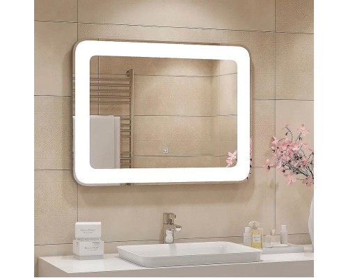 Зеркало Континент Velvette 800x700 ЗЛП1148 с подсветкой с сенсорным выключателем