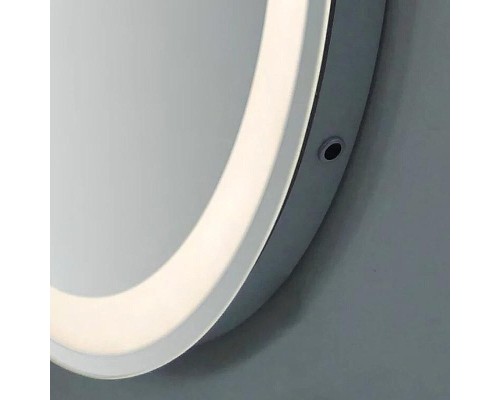 Зеркало Континент Verte 600х800 ЗЛП478 с подсветкой с часами и датчиком движения