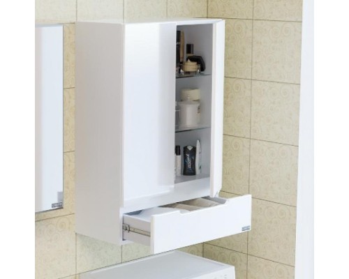 Подвесной шкаф СанТа Лондон 60 1 ящик Белый