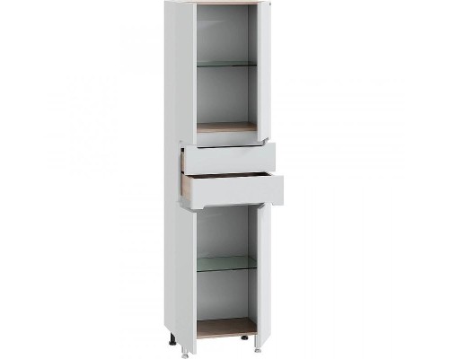 Шкаф пенал СанТа Лондон 50 524010 Белый