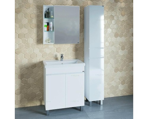 Шкаф пенал СанТа Марс 30 Белый