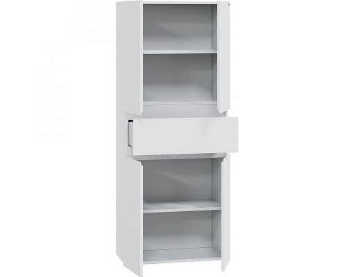 Шкаф пенал СанТа Марс 60 700310 подвесной Белый