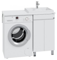 Тумба под раковину СанТа Марс 110 700312 Белая