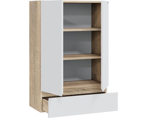 Подвесной шкаф СанТа Марс 60 700413 Белый Янтарное дерево