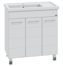 Тумба под раковину СанТа Омега 80 П 207051 Белая