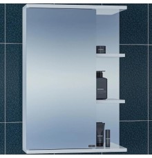 Зеркальный шкаф СанТа Ника 50 L 101084 Белый
