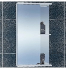 Зеркальный шкаф СанТа Ника 40 L 101080 Белый