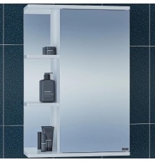 Зеркальный шкаф СанТа Ника 50 R 101085 Белый
