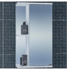 Зеркальный шкаф СанТа Ника 40 R 101081 Белый