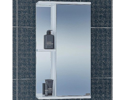 Зеркальный шкаф СанТа Ника 40 R 101081 Белый