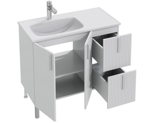 Тумба под раковину СанТа Вега 90 700448 Белая