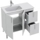 Тумба под раковину СанТа Вега 90 700448 Белая