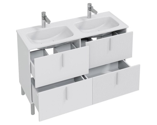 Тумба под раковину СанТа Вега 120 700451 Белая