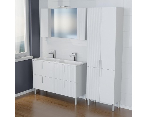 Тумба под раковину СанТа Вега 120 700451 Белая