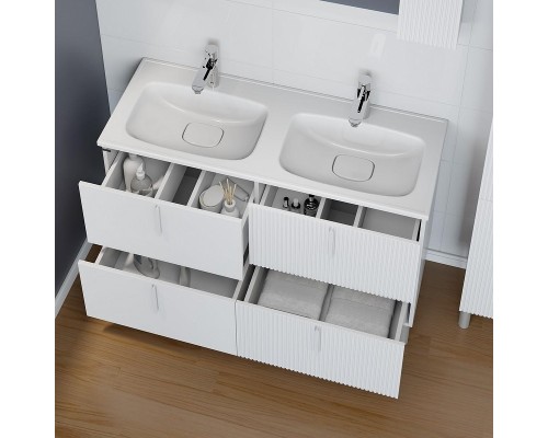 Тумба под раковину СанТа Вега 120 700451 Белая