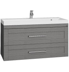 Тумба под раковину СанТа Венера 100 221021 подвесная Дуб серый