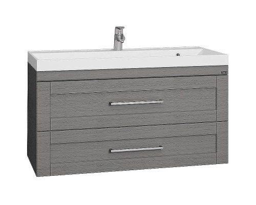 Тумба под раковину СанТа Венера 100 221021 подвесная Дуб серый