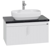 Тумба под раковину СанТа Юпитер 80 700359 подвесная Белая