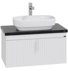 Тумба под раковину СанТа Юпитер 80 700359 подвесная Белая