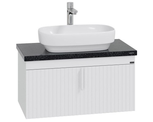 Тумба под раковину СанТа Юпитер 80 700359 подвесная Белая