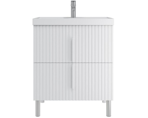 Тумба под раковину СанТа Юпитер 70 700363 Белый глянец