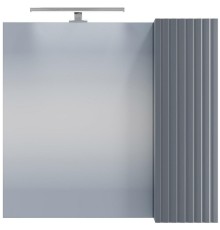 Зеркало со шкафом СанТа Юпитер 70 700545 с подсветкой Графит матовый