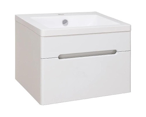 Тумба под раковину Runo Парма 60 00000001138 подвесная Белая