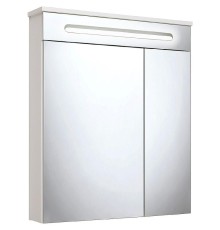 Зеркальный шкаф Runo Парма 60 00000001147 с подсветкой Белый