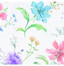 Обои Marburg Shades 32454 Винил на флизелине (0,53x10,05) Разноцветный, Цветы