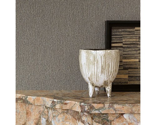 Обои Grandeco Universe 4 UR 2005 Винил на флизелине (1,06x10,05) Белый/Бежевый, Линии/Рогожка