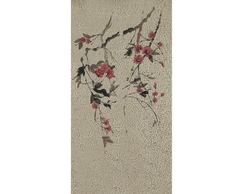 Панно Marburg Crush Motion 63448 Винил на флизелине (1,4x2,7) Бежевый/Коричневый, Цветы