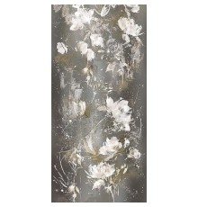 Панно Marburg Crush Motion 63397 Винил на флизелине (0,7x2,7) Серый, Цветы