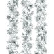 Панно Marburg Crush Motion 63455 Винил на флизелине (2,1x2,7) Белый/Черный, Цветы