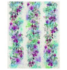 Панно Marburg Crush Motion 63464 Винил на флизелине (2,1x2,7) Бежевый/Разноцветный, Цветы