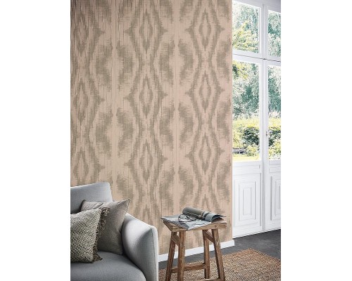 Панно Marburg Crush Motion 63473 Винил на флизелине (0,7x9) Оранжевый/Коричневый, Геометрия