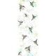 Панно Marburg Crush Motion 63498 Винил на флизелине (0,7x2,7) Белый/разноцветный, Птицы
