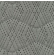 Обои Zambaiti Parati Lamborghini II 90003 Винил на флизелине (0,7x10,05) Серый, Геометрия