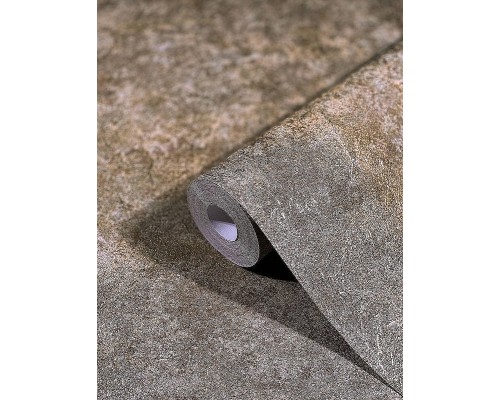 Обои Marburg Natural Opulence 33204 Винил на флизелине (0,7x10,05) Коричневый, Штукатурка