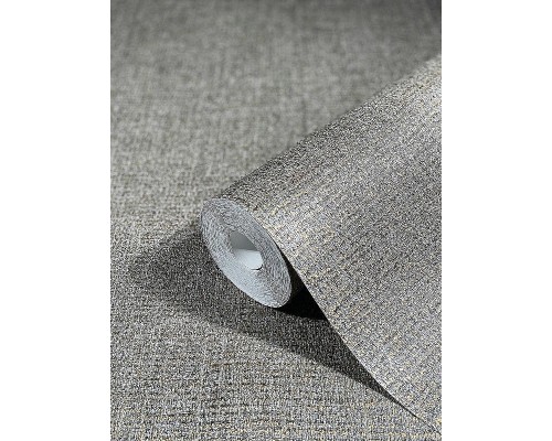 Обои Marburg Natural Opulence 33215 Винил на флизелине (0,7x10,05) Серый/Золото, Рогожка