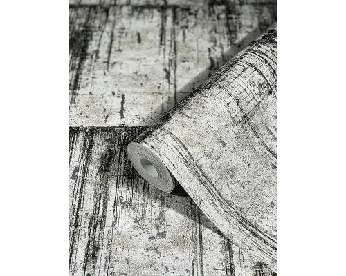 Обои Marburg Natural Opulence 33236 Винил на флизелине (0,7x10,05) Черный/Белый, Абстракция