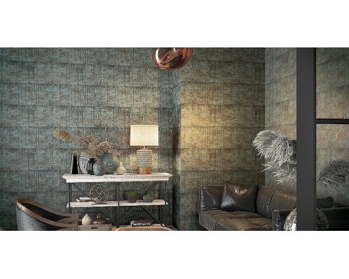 Обои Marburg Natural Opulence 33239 Винил на флизелине (0,7x10,05) Серый/Черный, Абстракция