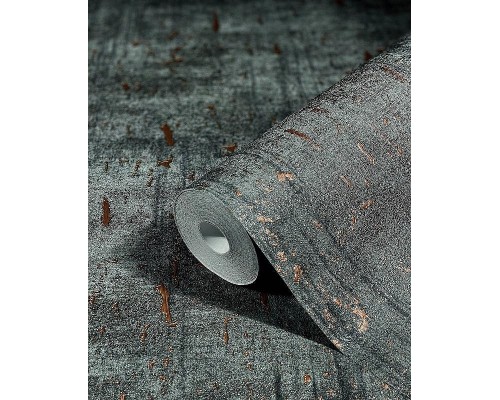 Обои Marburg Natural Opulence 33239 Винил на флизелине (0,7x10,05) Серый/Черный, Абстракция